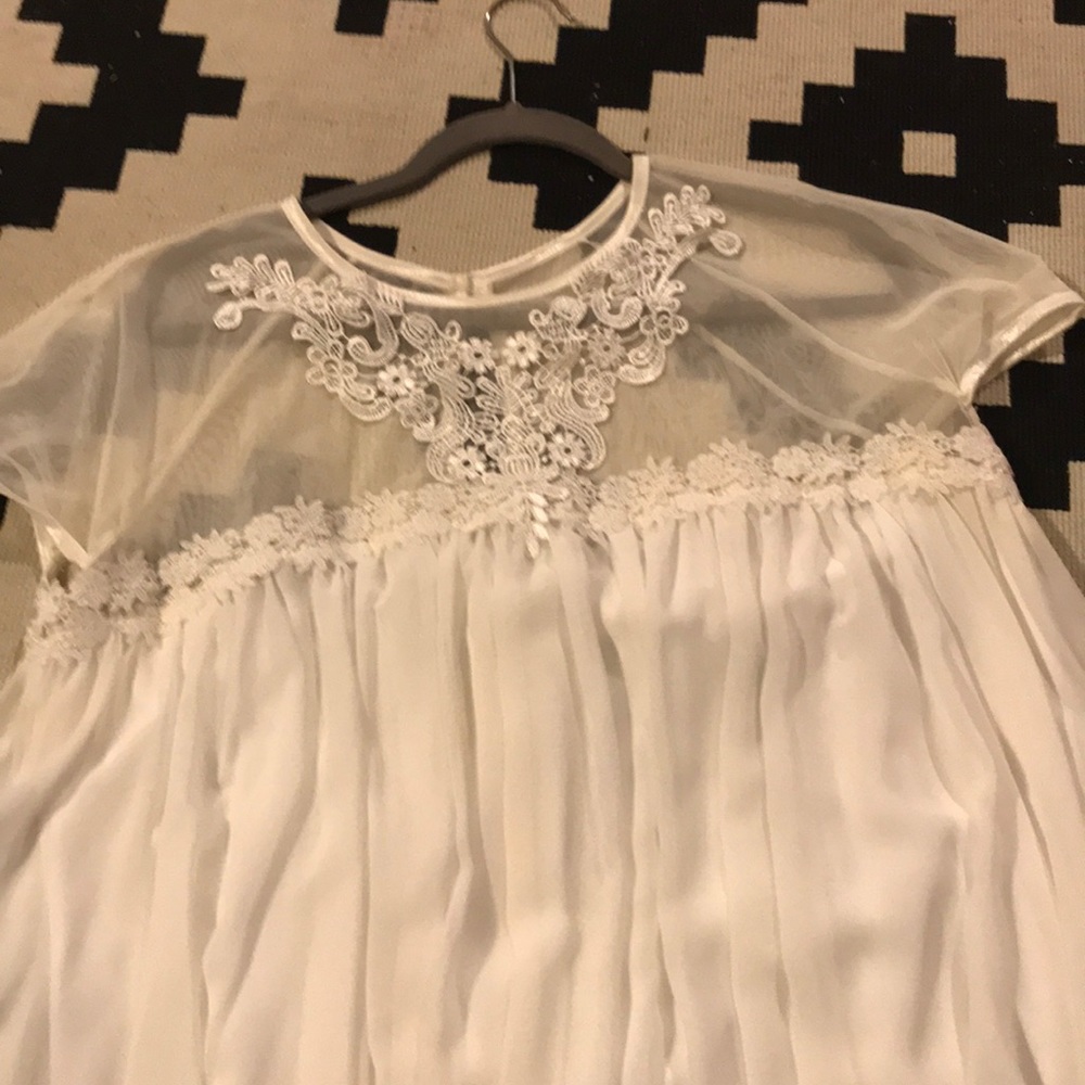 Asos Ivory swing dress